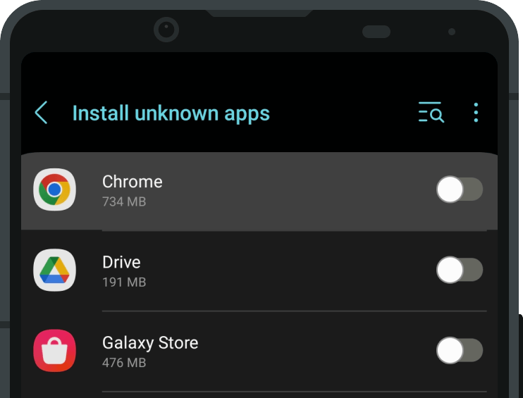 Android Unknow Download